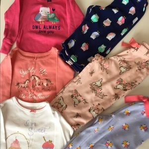Adorable Carter’s pajamas